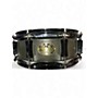Used Pork Pie 12X4 Little Squealer Snare Satin Black Drum Satin Black 181