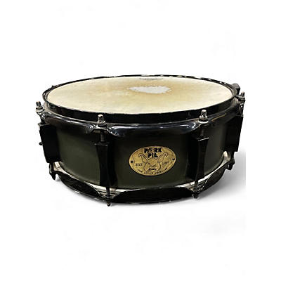 Used Pork Pie 12X5 Little Squealer Snare Black Drum