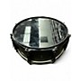 Used Pork Pie 12X5.5 Little Squealer Snare Black Drum Black 184