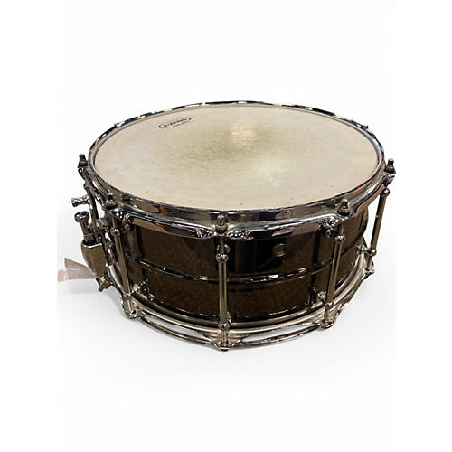 Used Pork Pie 13.25in Big Black Snare Chrome Drum Chrome 32