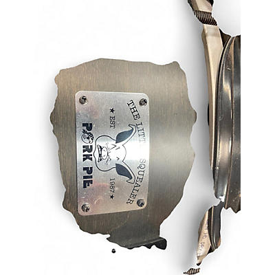 Used Pork Pie 13X5 Little Squealer Snare EVERGREEN FLOOR Drum