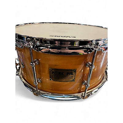 Used Pork Pie 13X6 PERCUSSION Natural Drum