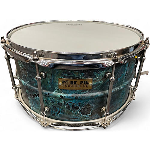 Pork Pie Used Pork Pie 13X6.5 PATINA BRASS PATINA Drum PATINA 197