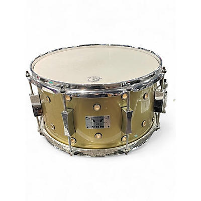 Used Pork Pie 13X7 Little Squealer Snare Gold Drum
