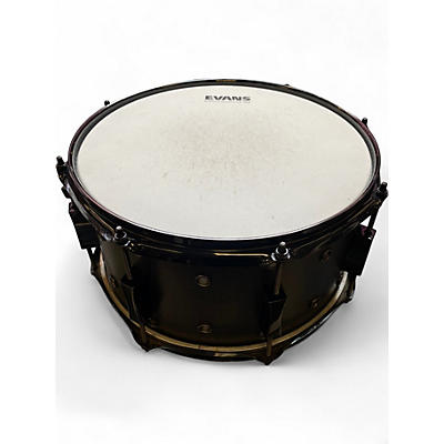 Used Pork Pie 13X7 Little Squealer Snare Satin Black Drum