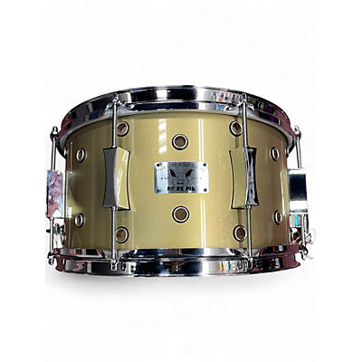 Used Pork Pie 13X7 Little Squealer Snare vented Aztec Gold Drum
