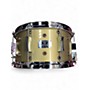 Used Pork Pie 13X7 Little Squealer Snare vented Aztec Gold Drum Aztec Gold 198