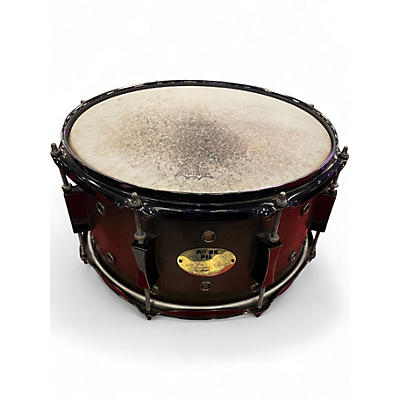 Used Pork Pie 13X7.5 Little Squealer Snare Satin Black Drum