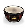 Used Pork Pie 13X7.5 Little Squealer Snare Satin Black Drum Satin Black 199