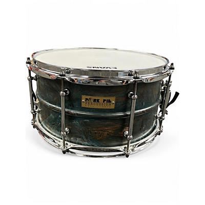 Used Pork Pie 13in BRASS PATINA PATINA Drum