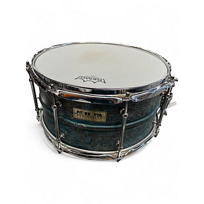 Used Pork Pie 13in Brass Patina Brass Drum