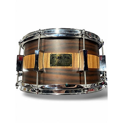 Used Pork Pie 13in Exotic Rosewood  Zebrawood Drum
