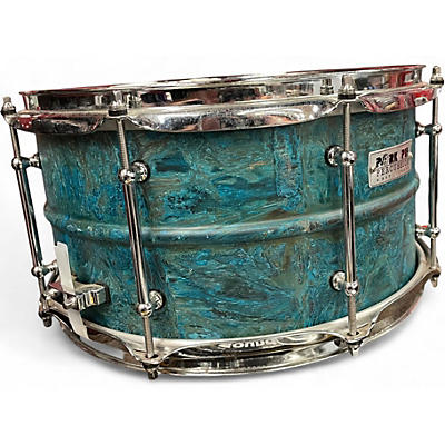 Used Pork Pie 13in PATINA BRASS 7X13 PATINA Drum