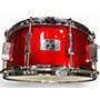 Used Pork Pie 14X6.5 Little Squealer Snare Candy Apple Red Drum Candy Apple Red 213