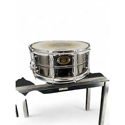 Used Pork Pie 14X6.5 big black bob nickel Drum