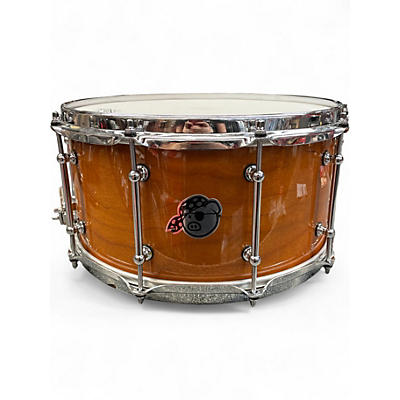 Used Pork Pie 14X7 Cherry Bubinga Cherry Pie Natural Drum