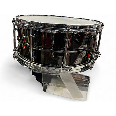 Used Pork Pie 14in BIG BLACK BOB Chrome Silver Drum