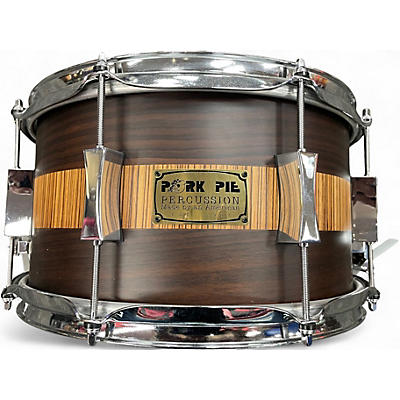 Used Pork Pie 14in ROSEWOOD ZEBRA MAPLE Natural Drum