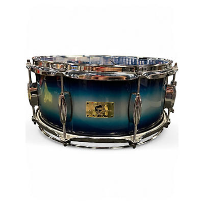 Used Pork Pie 14in THE HIP PIG Metallic Blue Drum