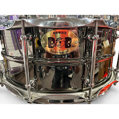 Used Pork Pie 14in big black bob black Drum