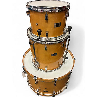 Used Pork Pie 3 Piece Little Squealer 3 Piece Natural Drum Kit