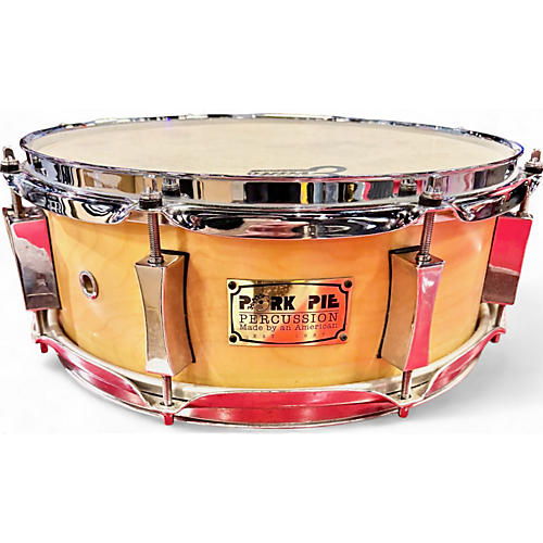 Pork Pie Used Pork Pie 5.5X13 Little Squealer Snare Natural Drum Natural 9