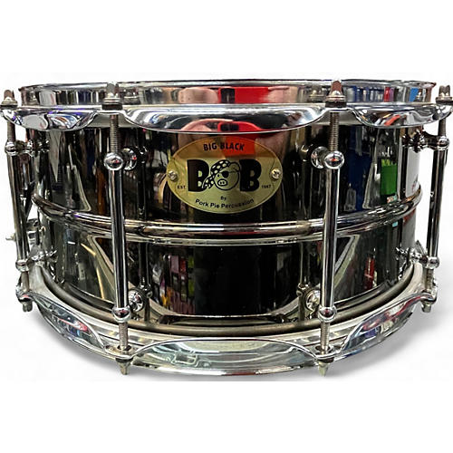 Pork Pie Used Pork Pie 5X14 Big Black Bob Chrome Drum Chrome 8