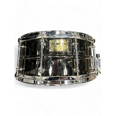 Used Pork Pie 6.5X14 BLACK SNARE Black Drum