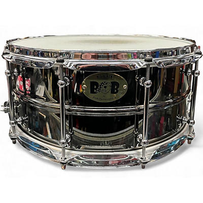 Used Pork Pie 6.5X14 Big Black Brass Brass Drum