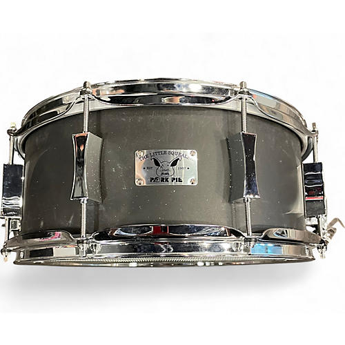 Pork Pie Used Pork Pie 6.5X14 Little Squealer Snare Satin Black Drum Satin Black 15