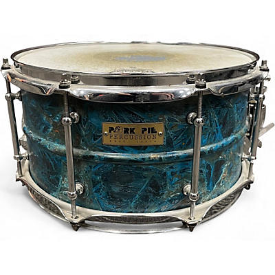 Used Pork Pie 6.5X14 PATINA BRASS Drum