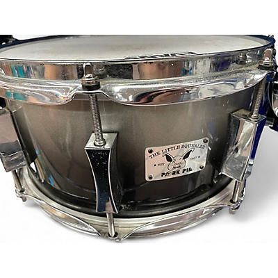 Used Pork Pie 6X12 Little Squealer Snare Silverburst Drum