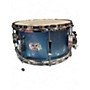 Used Pork Pie 7X13 Little Squealer Snare Blue Drum Blue 16