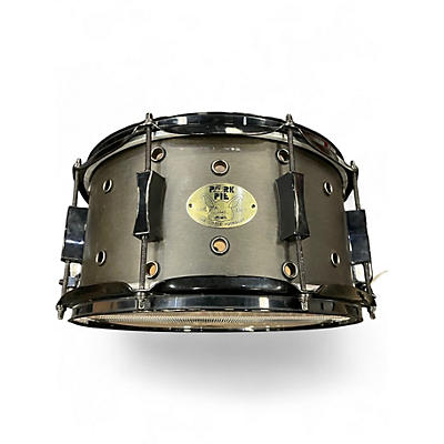 Used Pork Pie 7X13 Little Squealer Snare Flat Black Drum