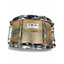 Used Pork Pie 7X13 Patina Brass Snare Patina Brass Drum Patina Brass 16
