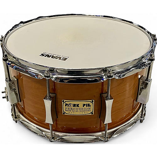 Pork Pie Used Pork Pie 7X14 Cherry Bubinga Drum Natural Natural 17