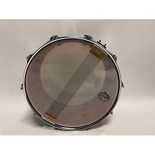 Pork Pie Used Pork Pie 7X14 Cherry Bubinga Drum Trans Orange Trans Orange 17