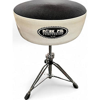 Used Pork Pie Round Drum Throne Drum Throne