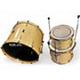 Used Pork Pie USA 3 Piece CUSTOM Natural Drum Kit Natural