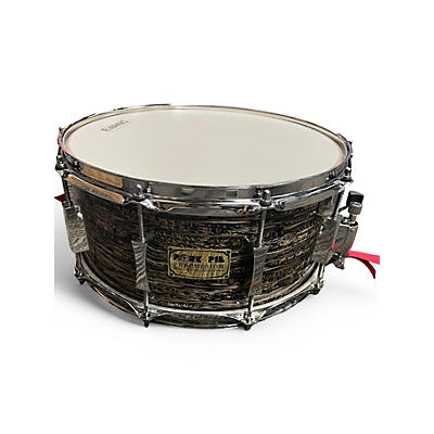 Used Pork Pie USA 6.5X14 8 PLY MAPLE SNARE TOBACCO STRATA Drum