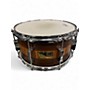 Used Pork Pie USA 7X13 EXOTIC ZEBRAWOOD SNARE Natural Drum Natural 16