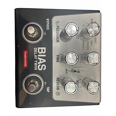 Used Positive Grid BIAS DELAY TWIN Effect Pedal