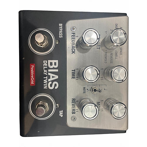 Used Positive Grid BIAS DELAY TWIN Effect Pedal
