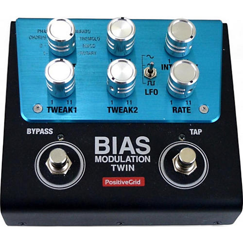 Positive Grid Used Positive Grid Bias Modulation Twin Effect Processor