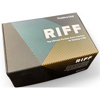 Used Positive Grid RIFF Audio Interface