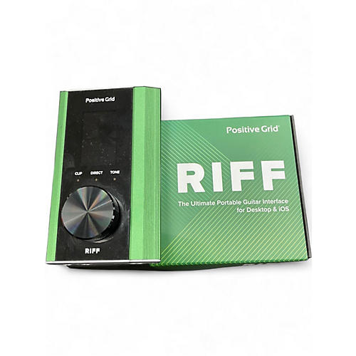 Used Positive Grid RIFF Audio Interface