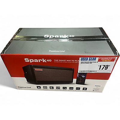 Used Positive Grid SPARK 40 Guitar Combo Amp