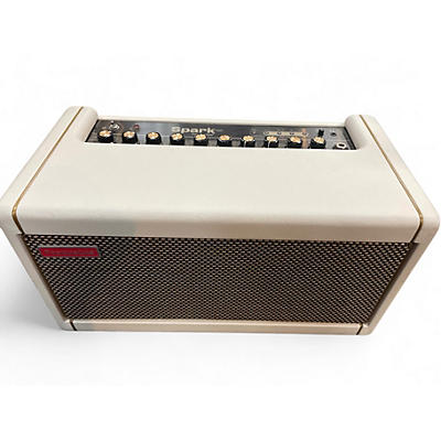 Used Positive Grid Spark 40 Cream Guitar Combo Amp