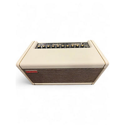 Used Positive Grid Spark 40 White Guitar Combo Amp