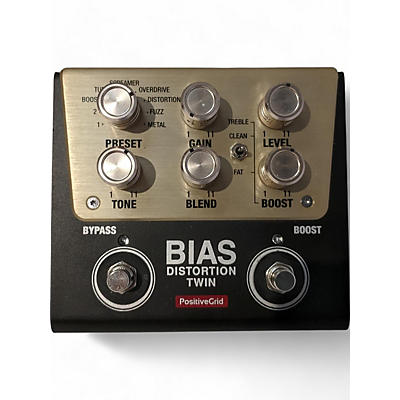 Used Positive Grid bias distortion twin Effect Pedal